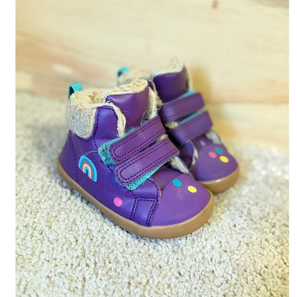 Toddler Little Ten Boots Lined 5c Vegan Leather